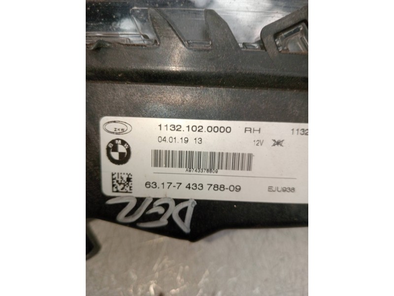Recambio de faro antiniebla derecho para bmw serie 3 berlina (g20) 320d referencia OEM IAM 6317743378809 11321020000 
