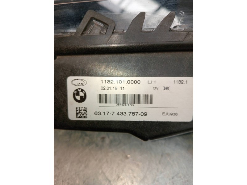 Recambio de faro antiniebla izquierdo para bmw serie 3 berlina (g20) 320d referencia OEM IAM 6317743378709 11321010000 