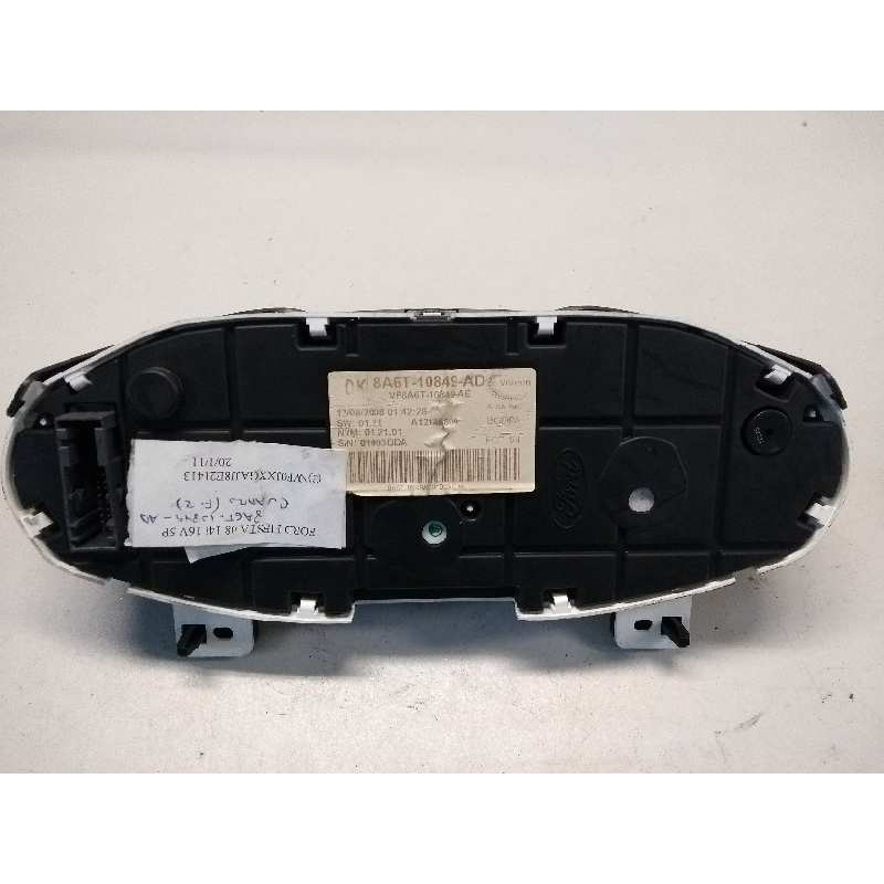 Recambio de cuadro instrumentos para ford fiesta (cb1) 1.25 16v cat referencia OEM IAM 8A6T10849 AD A12148800 VP8AT10849AE