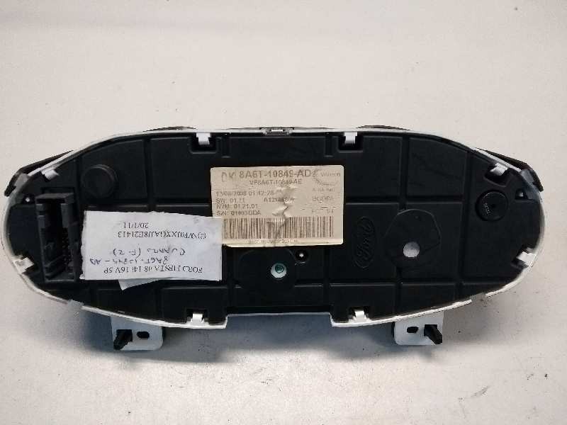Recambio de cuadro instrumentos para ford fiesta (cb1) 1.25 16v cat referencia OEM IAM 8A6T10849 AD A12148800 VP8AT10849AE