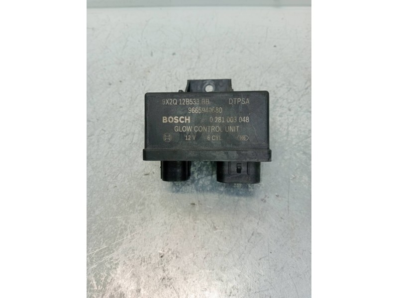 Recambio de caja precalentamiento para jaguar xj 3.0 v6 diesel cat referencia OEM IAM 0281003048 9665940680 9X2Q12B533BB