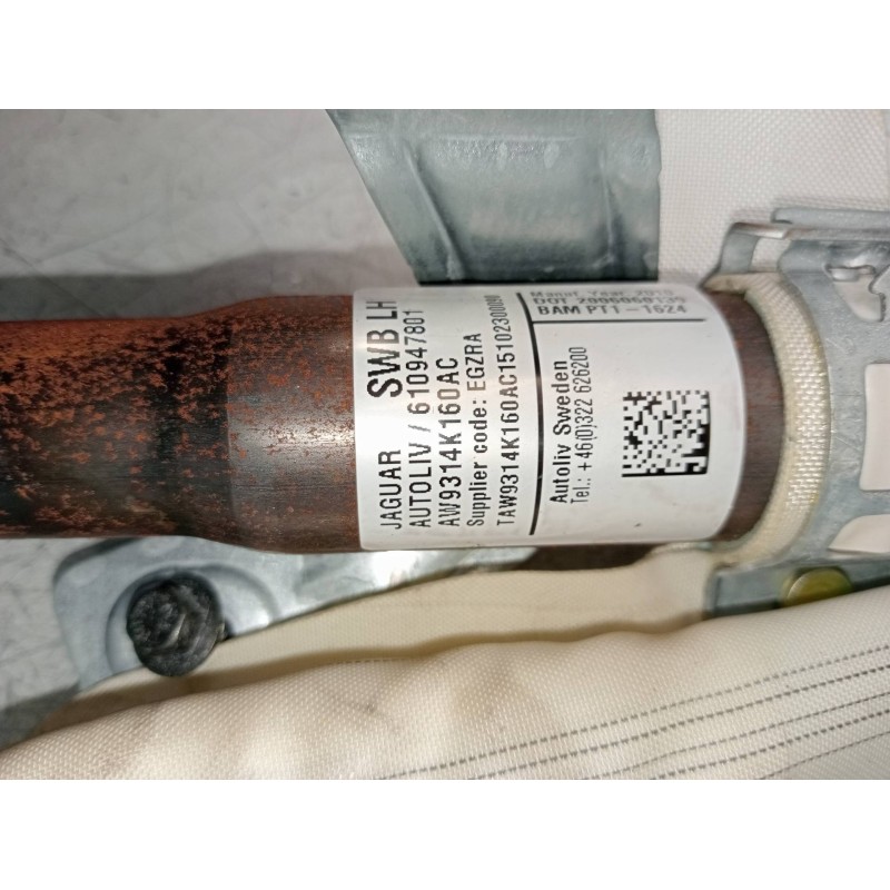 Recambio de airbag cortina delantero izquierdo para jaguar xj 3.0 v6 diesel cat referencia OEM IAM AW9314K160AC  