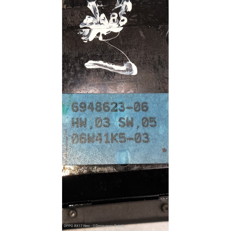 Recambio de mando elevalunas delantero izquierdo para bmw serie 3 touring (e91) 320d referencia OEM IAM 694862306 06W41K503 5P