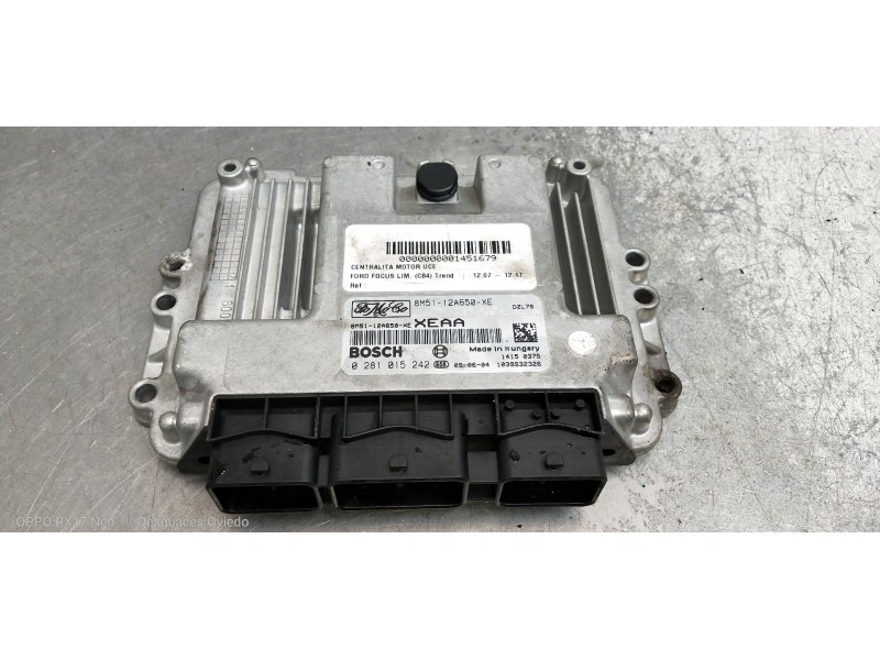 Recambio de centralita motor uce para ford focus lim. (cb4) trend referencia OEM IAM 8M5112A650XE 0281015242 1039S32326
