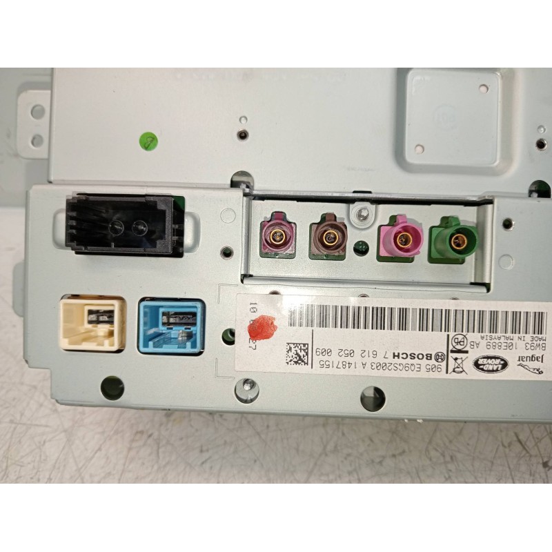 Recambio de pantalla multifuncion para jaguar xj 3.0 v6 diesel cat referencia OEM IAM 905EQ9GS2003 7612052009 