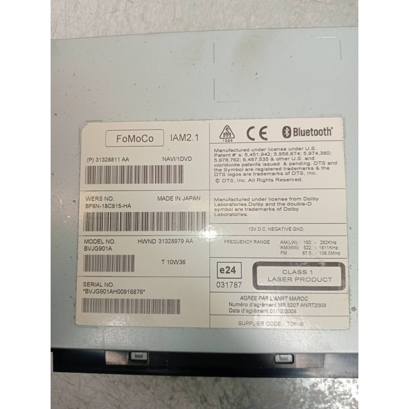 Recambio de sistema navegacion gps para jaguar xj 3.0 v6 diesel cat referencia OEM IAM BF6N18C815HA 31328811AA 31328979AA