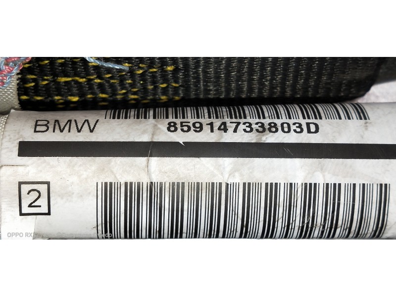 Recambio de airbag cortina delantero derecho para bmw serie 5 berlina (e60) 525d xd referencia OEM IAM 85914733803D 08B3160G1783