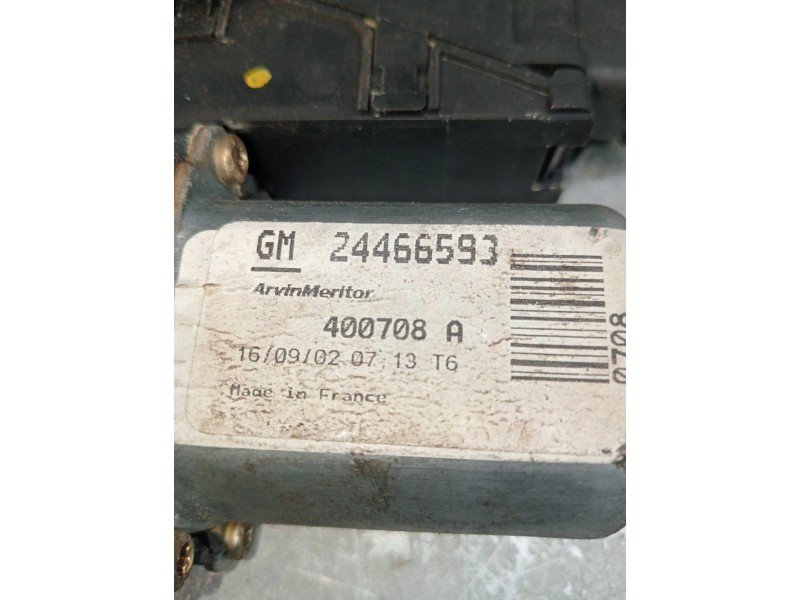 Recambio de elevalunas delantero izquierdo para opel corsa c joy referencia OEM IAM 24466593 400708A 