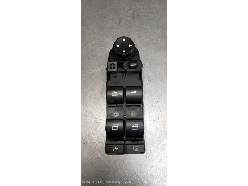 Recambio de mando elevalunas delantero izquierdo para bmw serie 5 berlina (e60) 525d xd referencia OEM IAM 912211201 08W36E02 4P