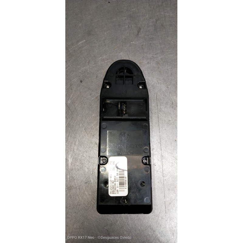 Recambio de mando elevalunas delantero izquierdo para bmw serie 5 berlina (e60) 525d xd referencia OEM IAM 912211201 08W36E02 4P