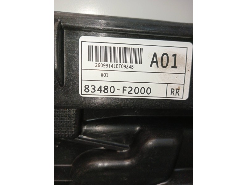 Recambio de elevalunas trasero derecho para hyundai elantra (ad)(2016) tecno referencia OEM IAM 83480F2000  