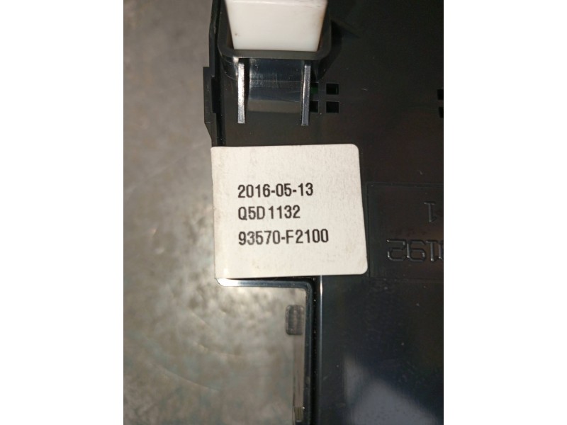 Recambio de mando elevalunas delantero izquierdo para hyundai elantra (ad)(2016) tecno referencia OEM IAM 93570F2100 93573F20000