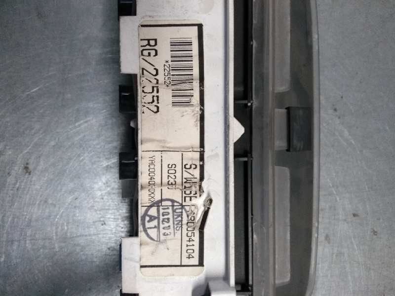 Recambio de cuadro instrumentos para mg rover streetwise 1.4 16v cat referencia OEM IAM AR0054104 YAC004030XXX RG22552 S0235