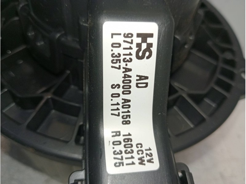 Recambio de motor calefaccion para hyundai elantra (ad)(2016) tecno referencia OEM IAM 97113A4000  