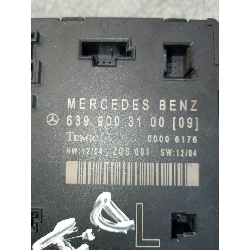 Recambio de modulo electronico para mercedes vito (w639) basic, combi 109 cdi largo (639.603) referencia OEM IAM 6399003100  
