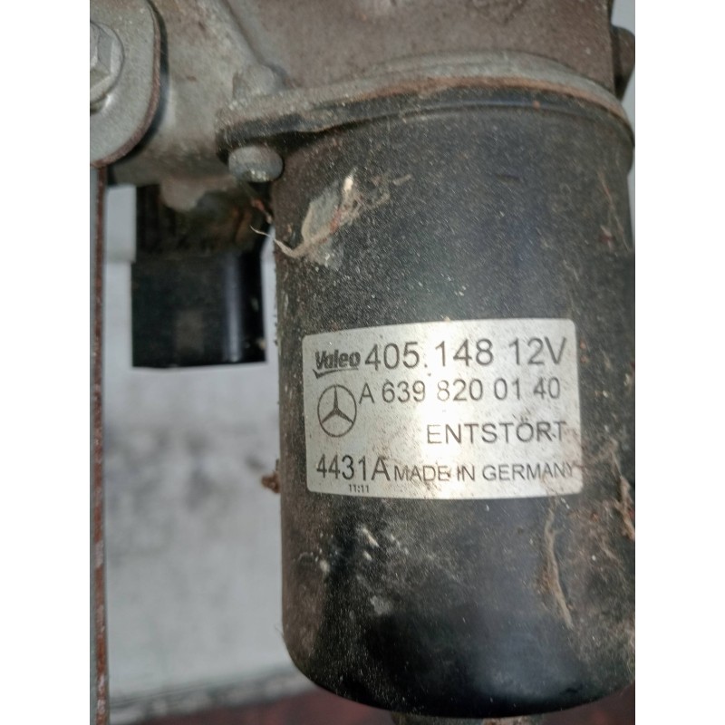 Recambio de motor limpia delantero para mercedes vito (w639) basic, combi 109 cdi largo (639.603) referencia OEM IAM A6398200140