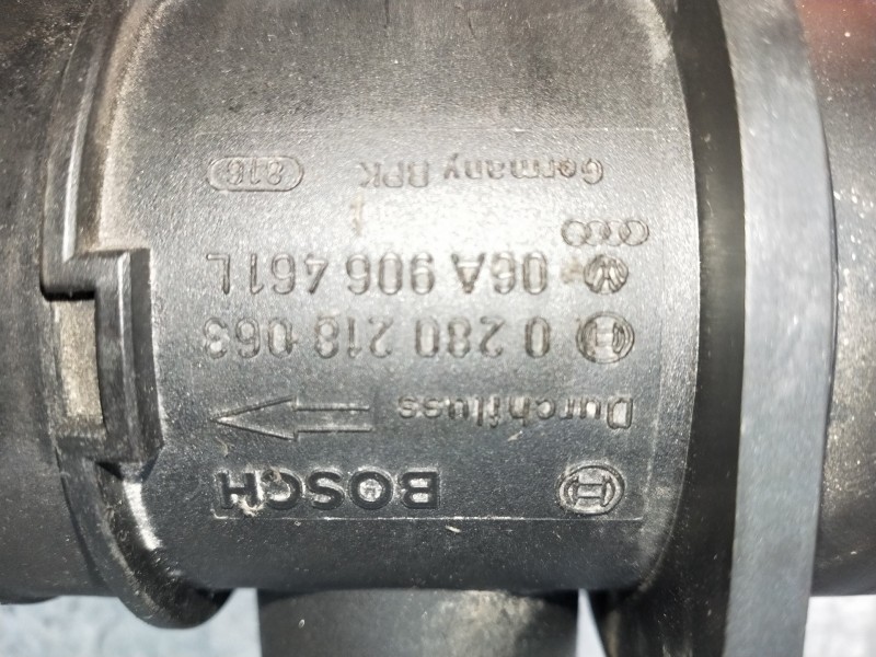 Recambio de caudalimetro para audi a4 avant (8e) 1.8 t quattro referencia OEM IAM 0280218063 06A906461L 