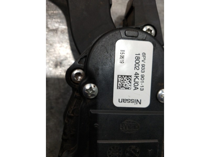 Recambio de potenciometro pedal para nissan navara pick-up d23 2.3 dci referencia OEM IAM 180024KJ0A 6PV93390113 