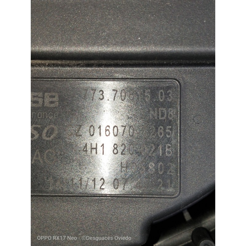 Recambio de motor calefaccion para audi a6 allroad quattro (4gh) 3.0 v6 24v tdi referencia OEM IAM 4H1820021B 7737081503 0160701
