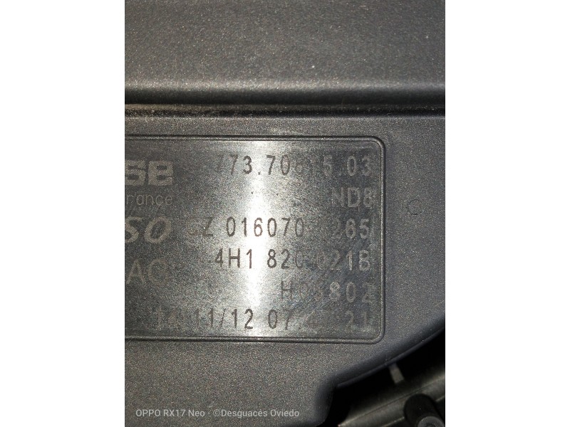 Recambio de motor calefaccion para audi a6 allroad quattro (4gh) 3.0 v6 24v tdi referencia OEM IAM 4H1820021B 7737081503 0160701