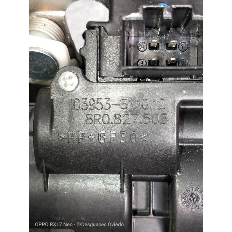 Recambio de motor cierre centralizado trasero izquierdo para audi a6 allroad quattro (4gh) 3.0 v6 24v tdi referencia OEM IAM 8R0