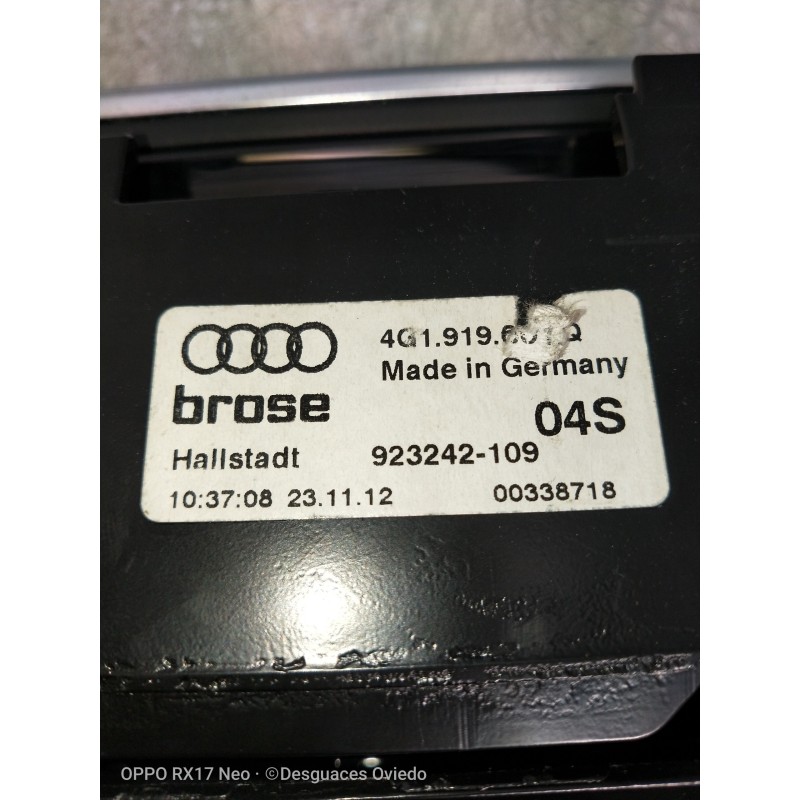 Recambio de pantalla multifuncion para audi a6 allroad quattro (4gh) 3.0 v6 24v tdi referencia OEM IAM 4G1919601Q 923242109 