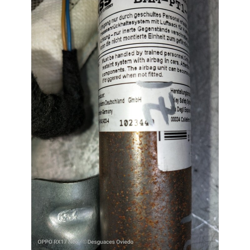 Recambio de airbag cortina delantero izquierdo para audi a6 allroad quattro (4gh) 3.0 v6 24v tdi referencia OEM IAM 4G9880741B 1