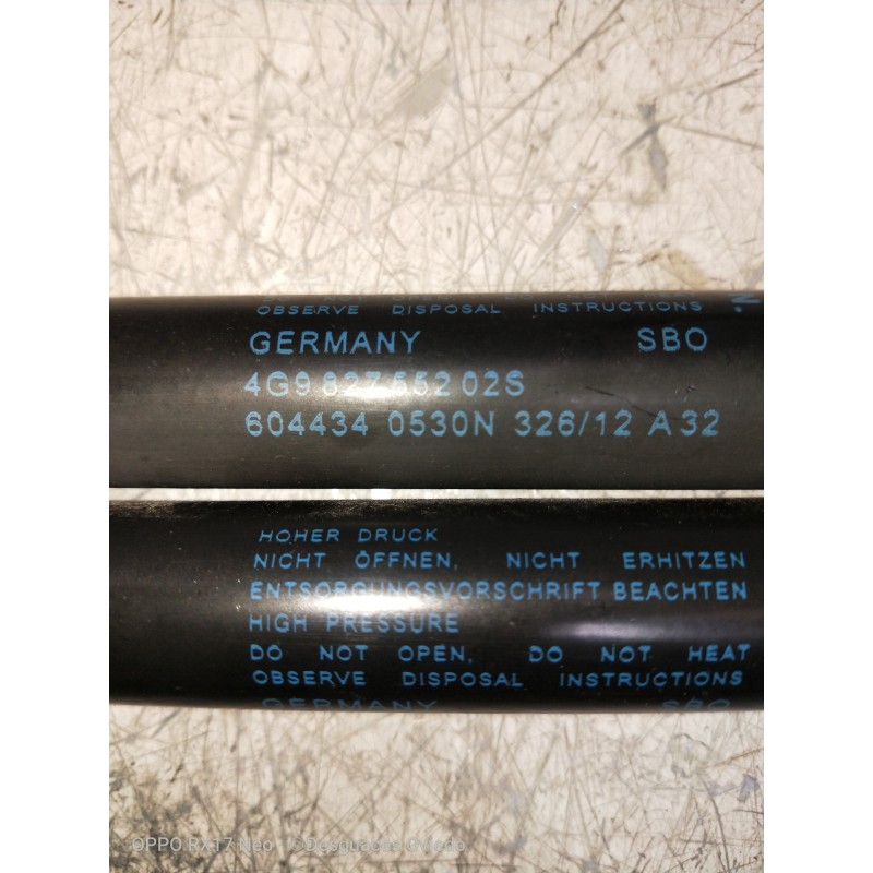 Recambio de amortiguadores maletero / porton para audi a6 allroad quattro (4gh) 3.0 v6 24v tdi referencia OEM IAM 4G982755202S 6