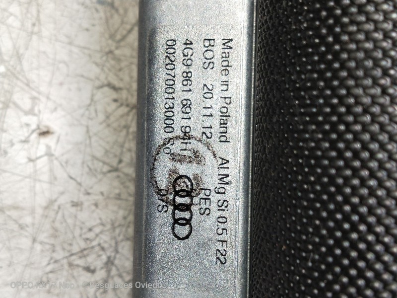 Recambio de bandeja trasera para audi a6 allroad quattro (4gh) 3.0 v6 24v tdi referencia OEM IAM 4G986169194H 00207001300 