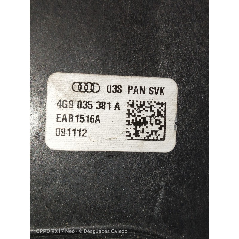 Recambio de modulo electronico para audi a6 allroad quattro (4gh) 3.0 v6 24v tdi referencia OEM IAM 4G9035381A  