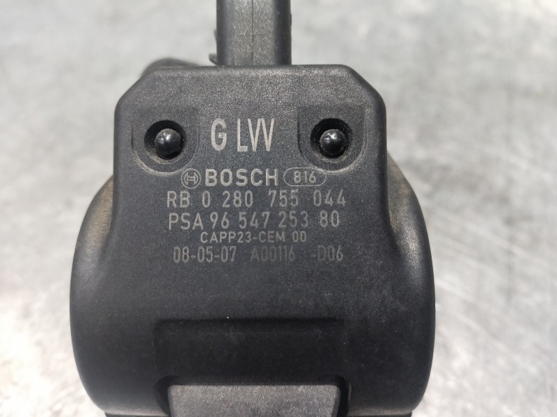 Recambio de potenciometro pedal para citroen berlingo 1.6 hdi 92 multispace referencia OEM IAM 0280755044 9654725380 