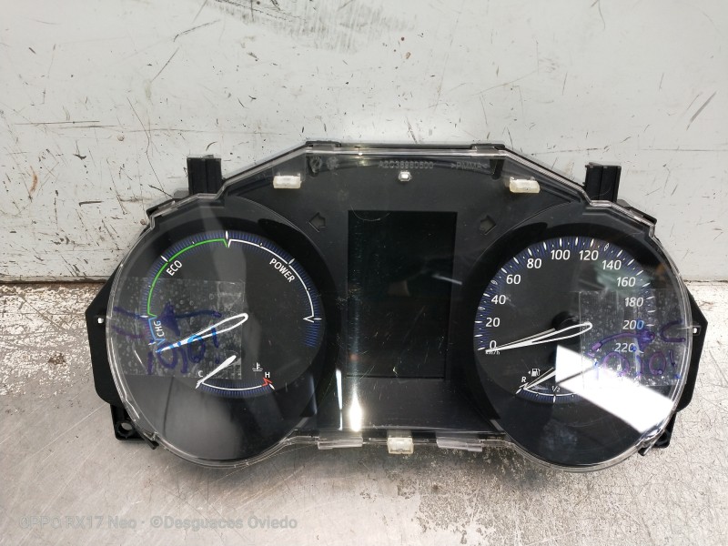 Recambio de cuadro instrumentos para toyota c-hr hybrid style plus referencia OEM IAM 83800F4500D4 A2C38980602 
