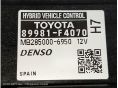Recambio de modulo electronico para toyota c-hr hybrid style plus referencia OEM IAM 89981F4070 MB2850006950  2