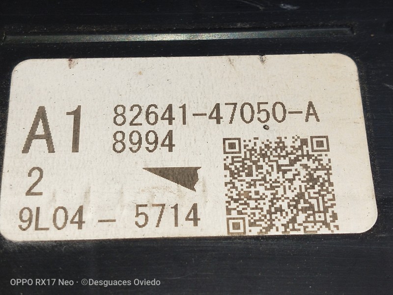 Recambio de modulo electronico para toyota c-hr hybrid style plus referencia OEM IAM 8264147050A 8994 9L045714