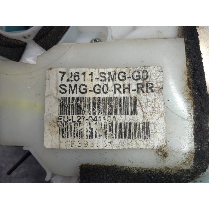 Recambio de motor cierre centralizado trasero derecho para honda civic berlina 5 (fk) 2.2 i-ctdi comfort referencia OEM IAM 7261