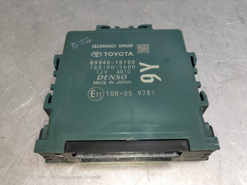 Recambio de modulo electronico para toyota c-hr hybrid style plus referencia OEM IAM 8934010100 1881005600 10R059781