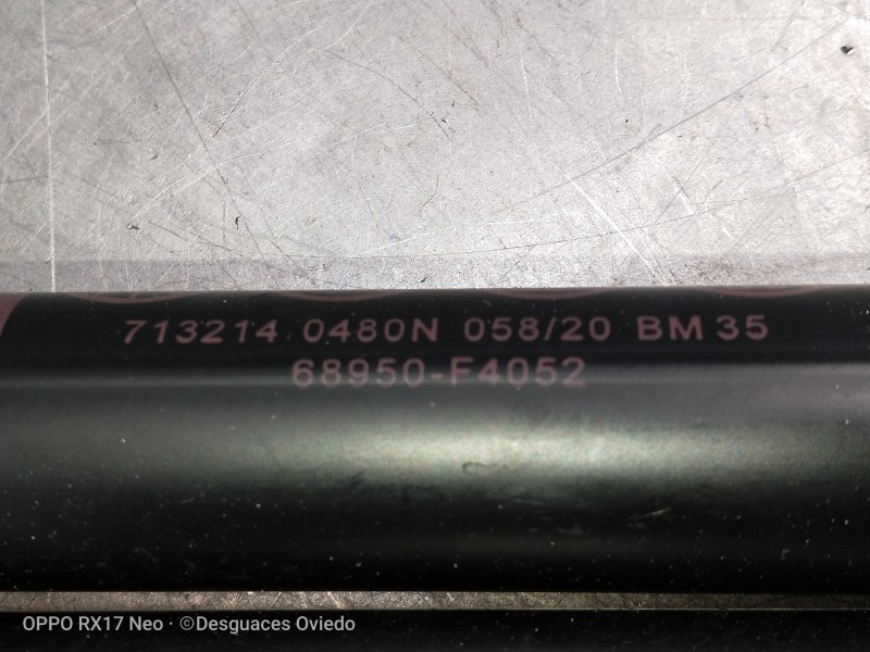 Recambio de amortiguadores maletero / porton para toyota c-hr hybrid style plus referencia OEM IAM 68950F4052 713214 0480N