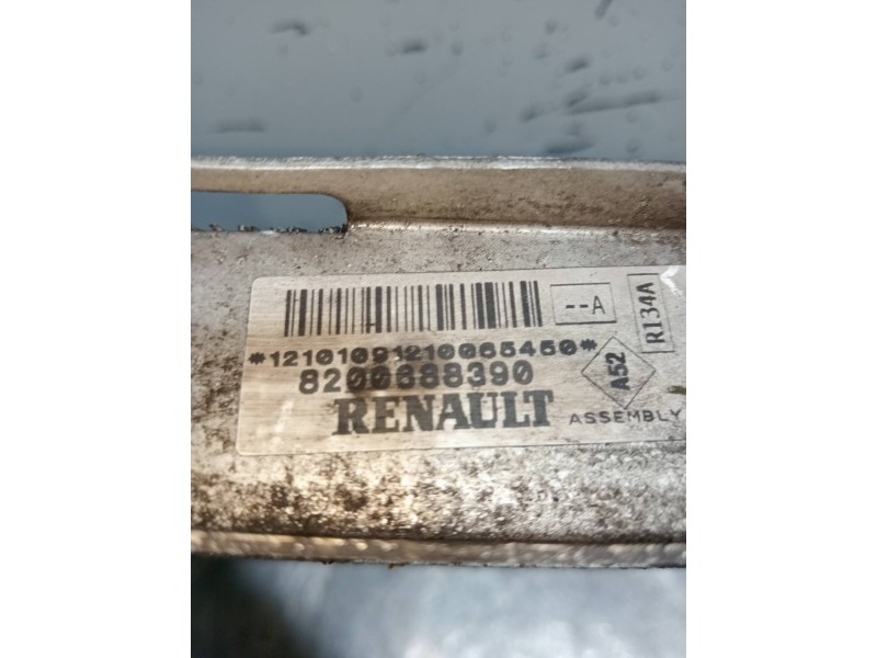 Recambio de radiador agua para renault clio iii confort dynamique referencia OEM IAM 8200688390  
