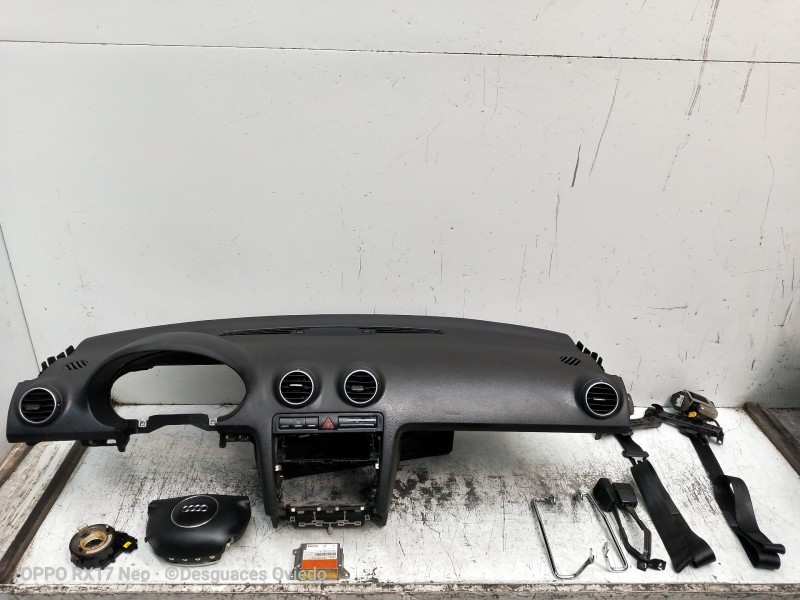 Recambio de kit airbag para audi a3 (8p) 1.9 tdi ambiente referencia OEM IAM 8P0959655D 0285001700 