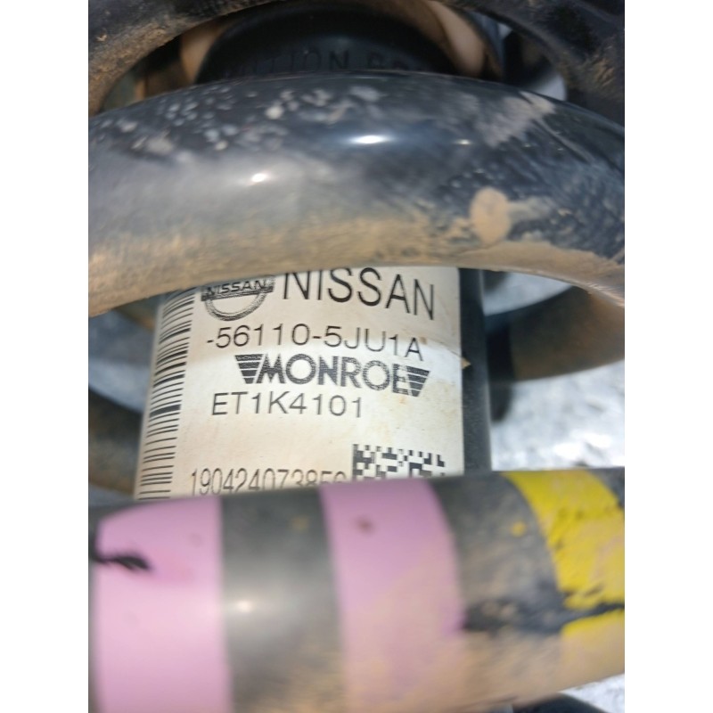 Recambio de amortiguador delantero derecho para nissan navara pick-up d23 2.3 dci referencia OEM IAM 561105JU1A  