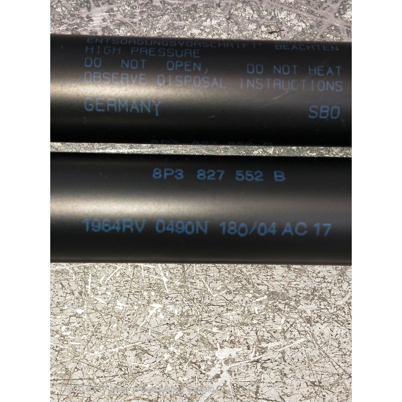 Recambio de amortiguadores maletero / porton para audi a3 (8p) 1.9 tdi ambiente referencia OEM IAM 8P3827552B 1964RV 0490N