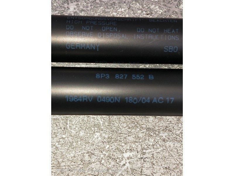 Recambio de amortiguadores maletero / porton para audi a3 (8p) 1.9 tdi ambiente referencia OEM IAM 8P3827552B 1964RV 0490N