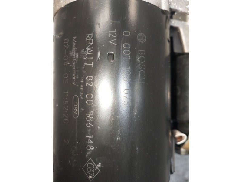 Recambio de motor arranque para renault laguna ii (bg0) dynamique referencia OEM IAM 8200186148 0001106023 