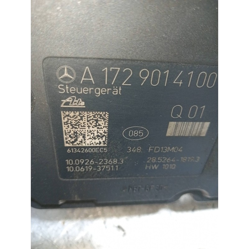 Recambio de abs para mercedes clase c (w204) lim. c 180 cdi blueefficiency (204.000) referencia OEM IAM 1009623683 A1729014100 A