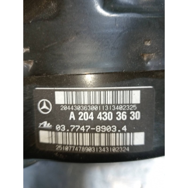 Recambio de servofreno para mercedes clase c (w204) lim. c 180 cdi blueefficiency (204.000) referencia OEM IAM A2044303630 03774