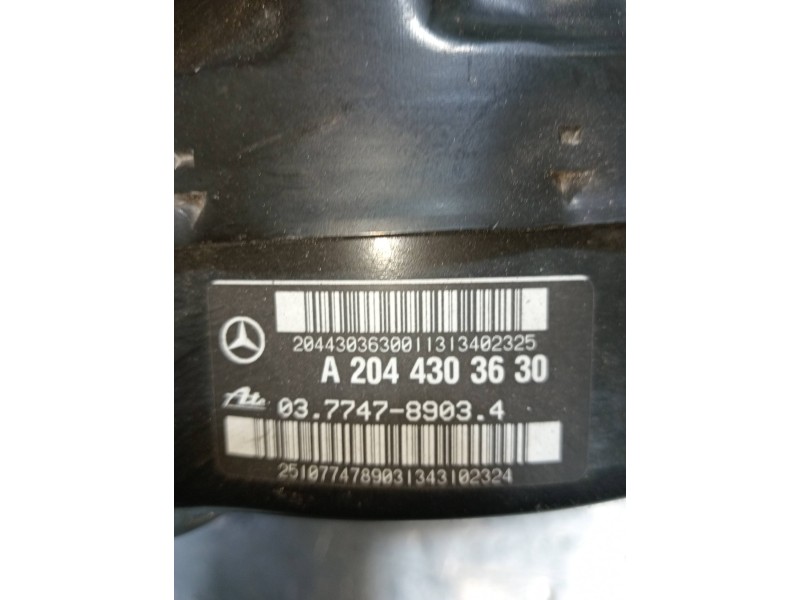 Recambio de servofreno para mercedes clase c (w204) lim. c 180 cdi blueefficiency (204.000) referencia OEM IAM A2044303630 03774