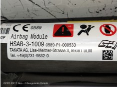 Recambio de airbag cortina delantero derecho para nissan navara pick-up d23 2.3 dci referencia OEM IAM HSAB31009 0589P1000533  2