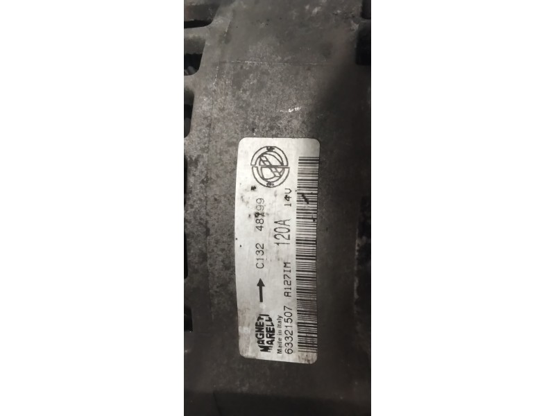 Recambio de alternador para lancia lybra berlina 1.9 jtd referencia OEM IAM 63321507  