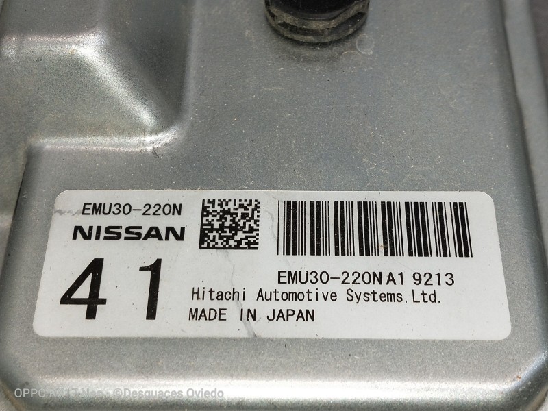 Recambio de modulo electronico para nissan navara pick-up d23 2.3 dci referencia OEM IAM EMU30220N EMU30220NA19213 