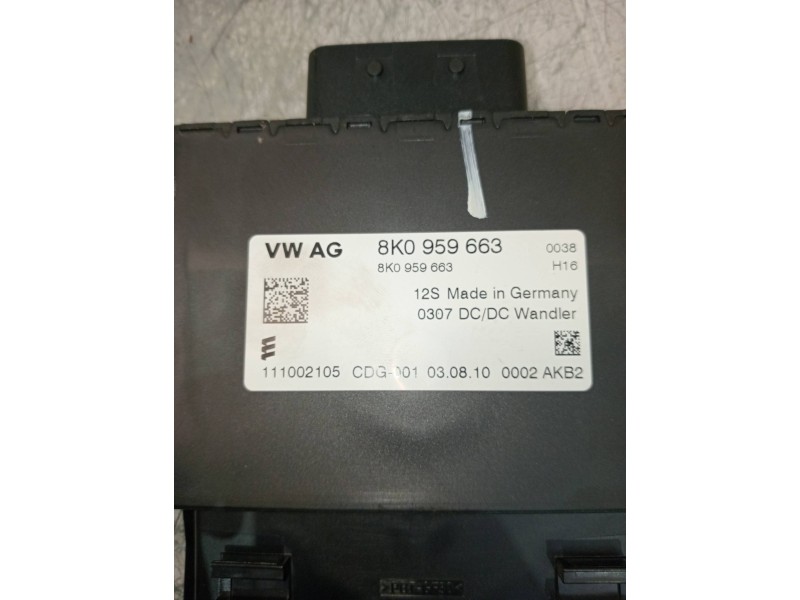 Recambio de modulo electronico para audi q7 (4l) 3.0 tdi (176kw) referencia OEM IAM 8K0959663 111002105 